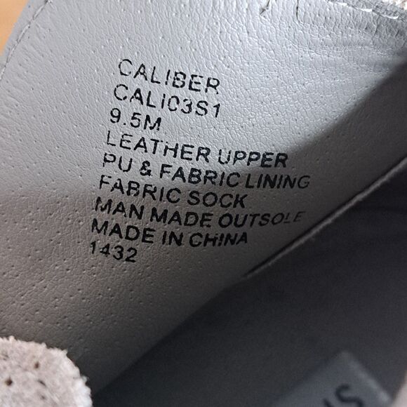 Steve Madden Women 9.5 Caliber Wedge Ankle Sneaker Gray Bootie Leather - Picture 8 of 11